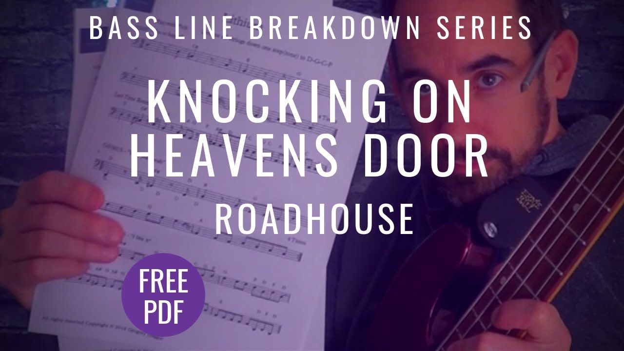 Knocking On Heavens Door by Roadhouse || Bass Cover (No.49)