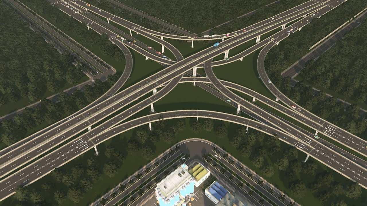 Cities: Skylines - STACK Interchange (CSUR)