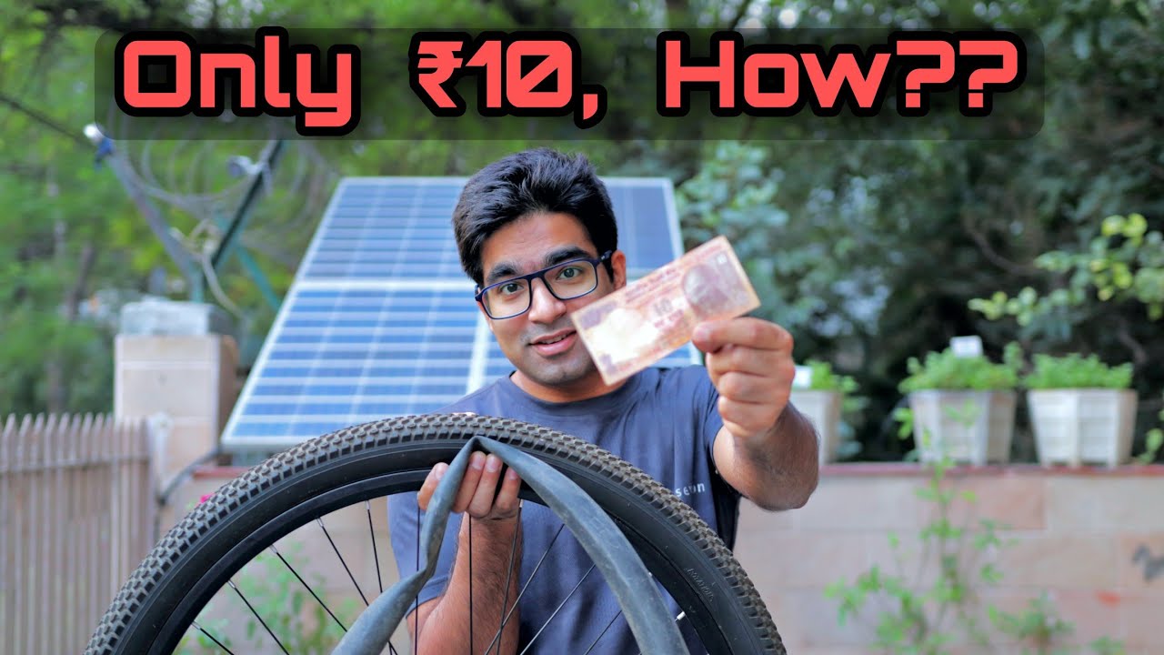 How to REPAIR PUNCTURE | Without any Tool