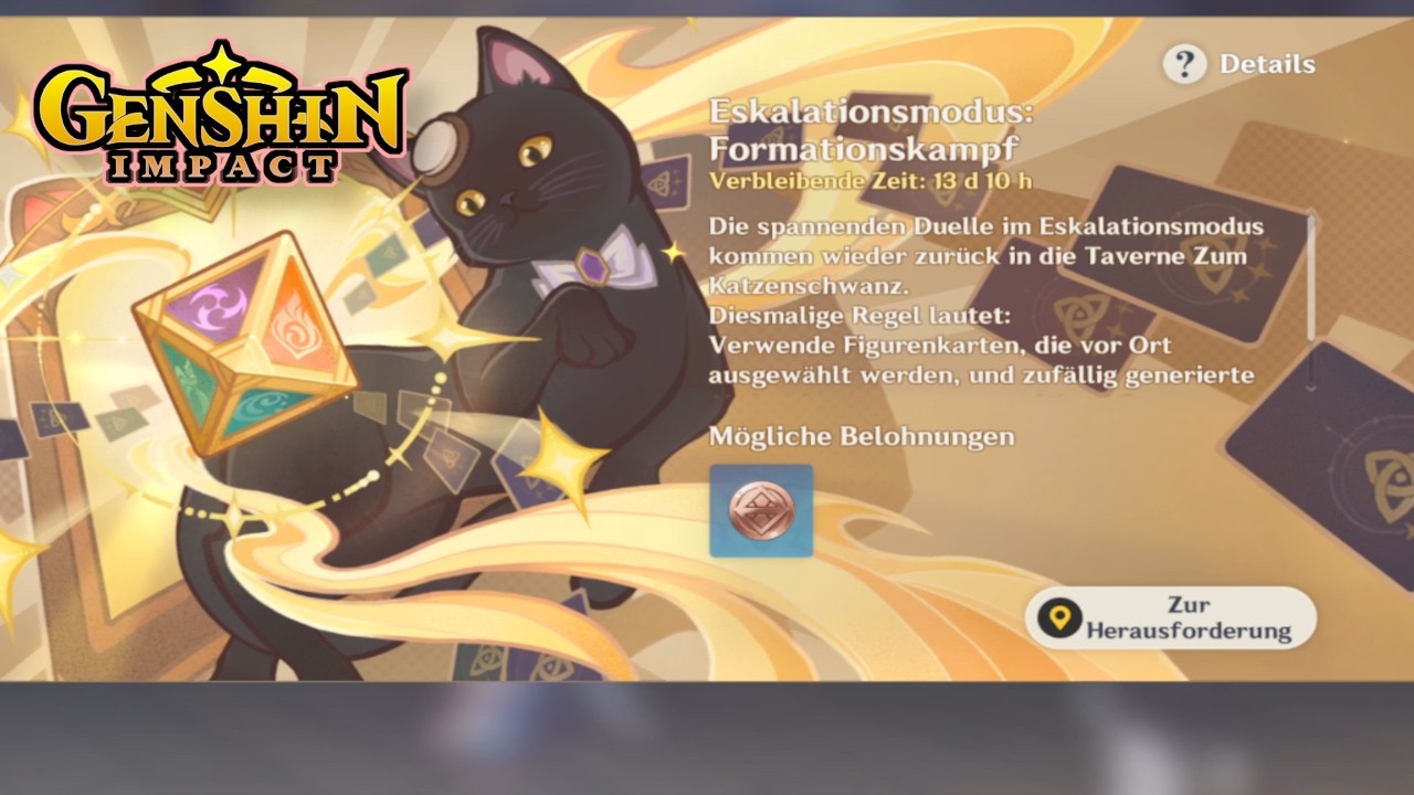 Genshin Impact - Eskalationsmodus: Formationskampf Version 6.4/Luna 5🔥