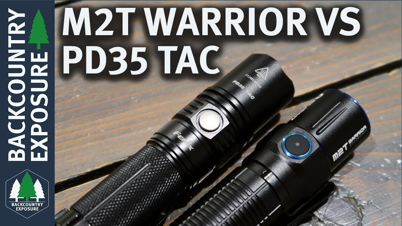Olight M2T Warrior vs Fenix PD35 Tac | What's The Better Light?