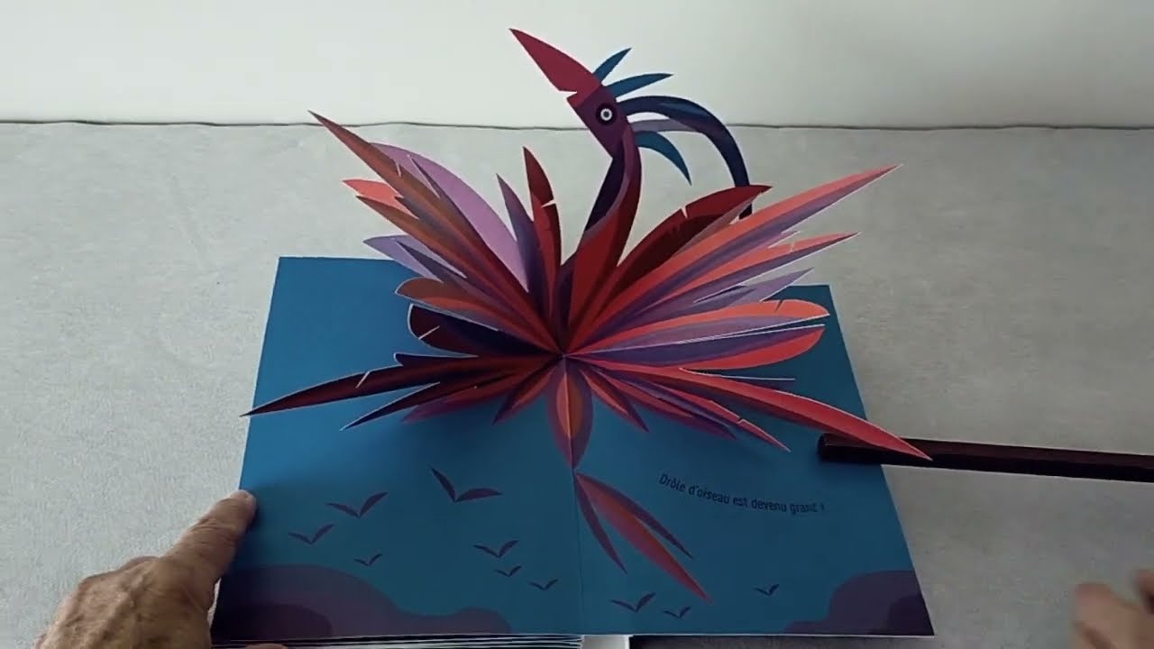Drôle d'oiseau  de Philippe UG  Présenté par Pop-Up-Féerie