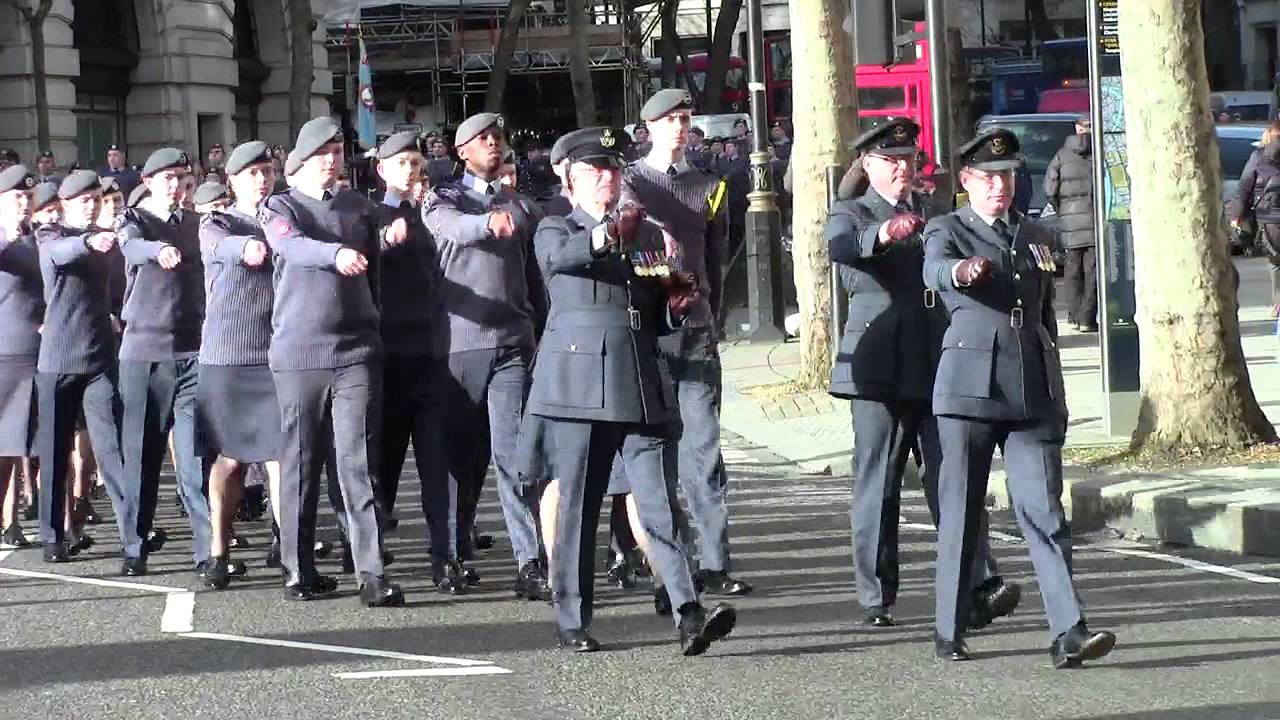 London and South East Region Air Cadets parade for ATC Sunday on 2 February 2014