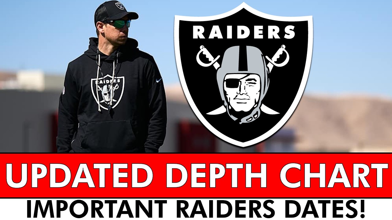 UPDATED Las Vegas Raiders Depth Chart Before Training Camp + Important Raiders Offseason Dates