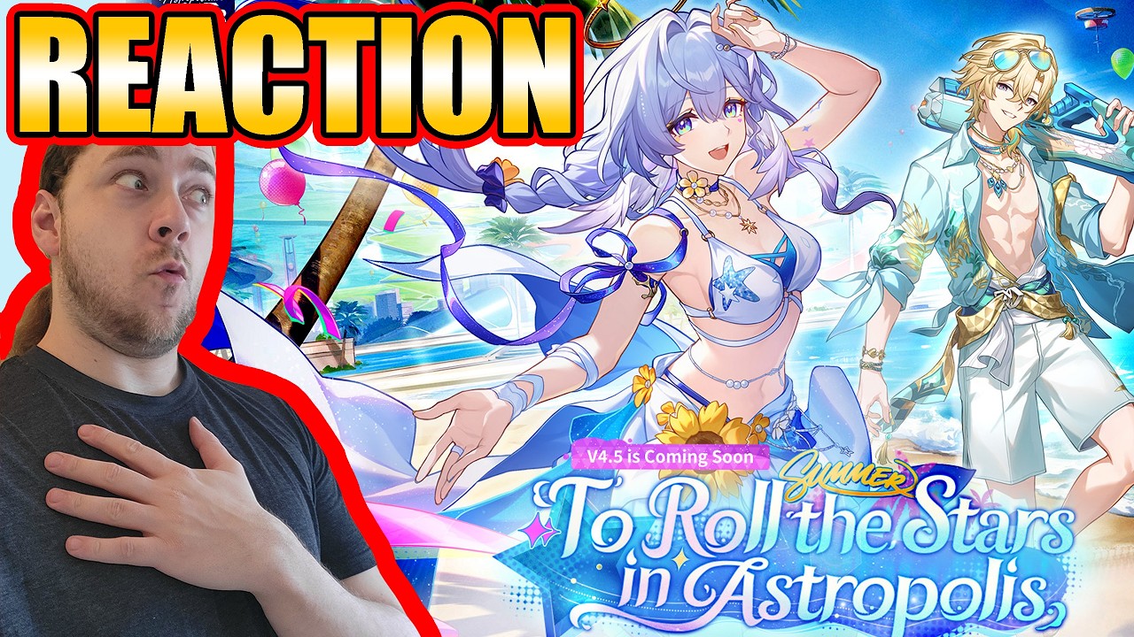 DonnyVick REACTING to the Honkai: Star Rail 4.5 Trailers x 2nd Fate Collab
