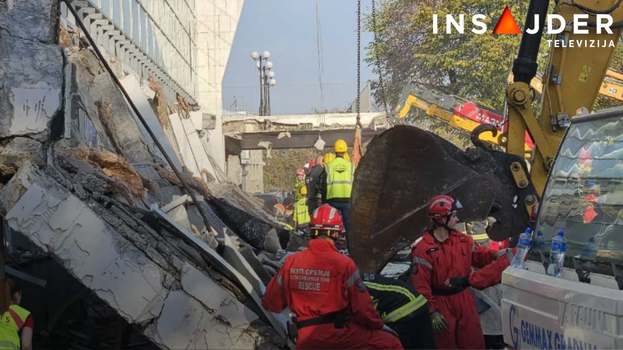 Gradonačelnik: Više od 30 povređenih u urušavanju na Železničkoj stanici u Novom Sadu