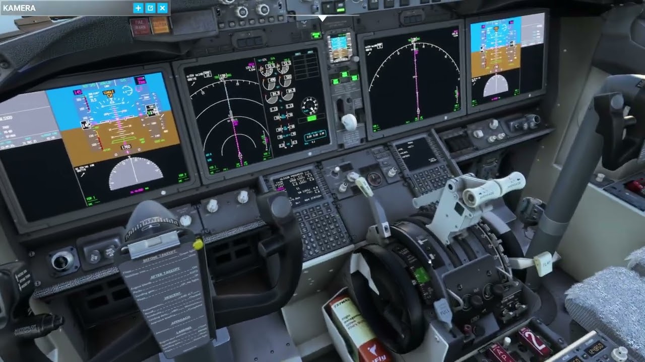 Microsoft flight  simulator 2020 B737-MAX Stunning & spectacular approach and landing in Rijeka