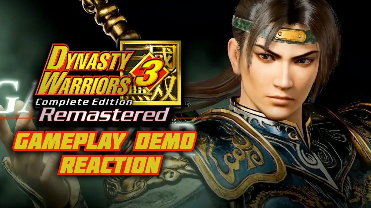 Reacting to Dynasty Warriors 3 Remaster Gameplay!