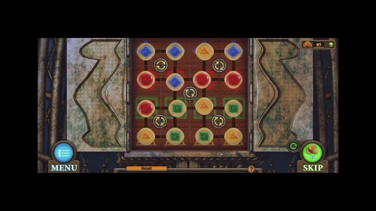 Arrange matching same color chips in the row Tricky Doors Level 13 Mini Games Haiku Games Gवन Gaming