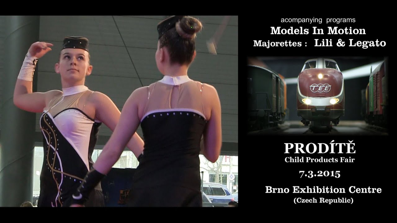 Mažoretky Lili a Legato, RC Modely v pohybu ... PRODÍTĚ 2015