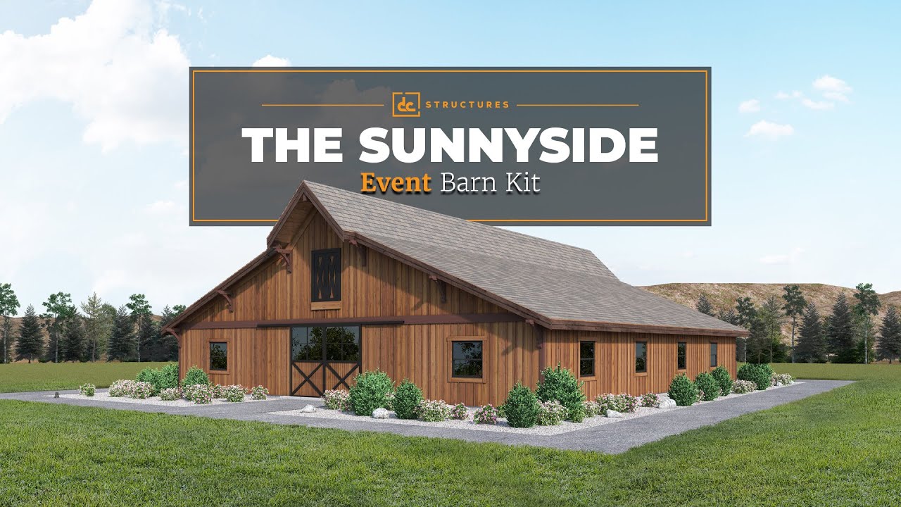 DC Structures Product Video | The Sunnyside Event Barn Kit