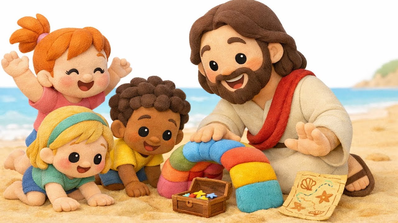 🙏 Peaceful Baby Sleep With God's Love 🙏 🌟 Gentle English Christian Songs 🌟