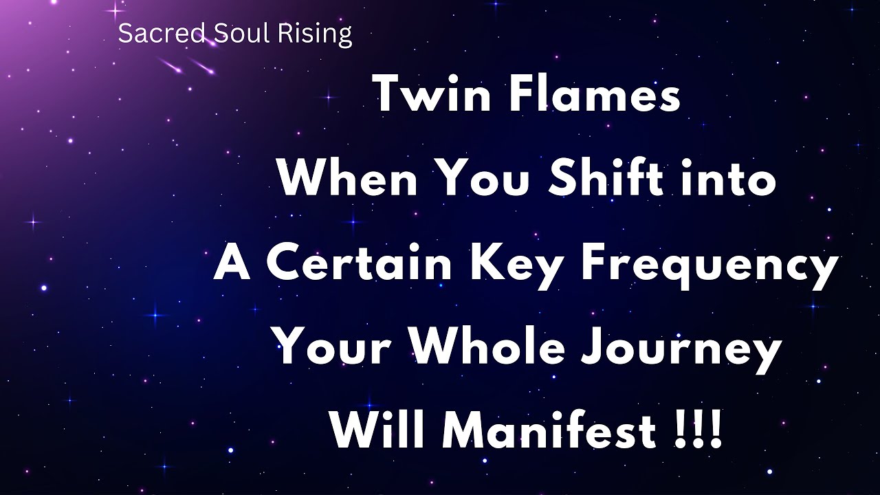 When You Shift the Frequency Your Whole Journey will Manifest - Life Changing !