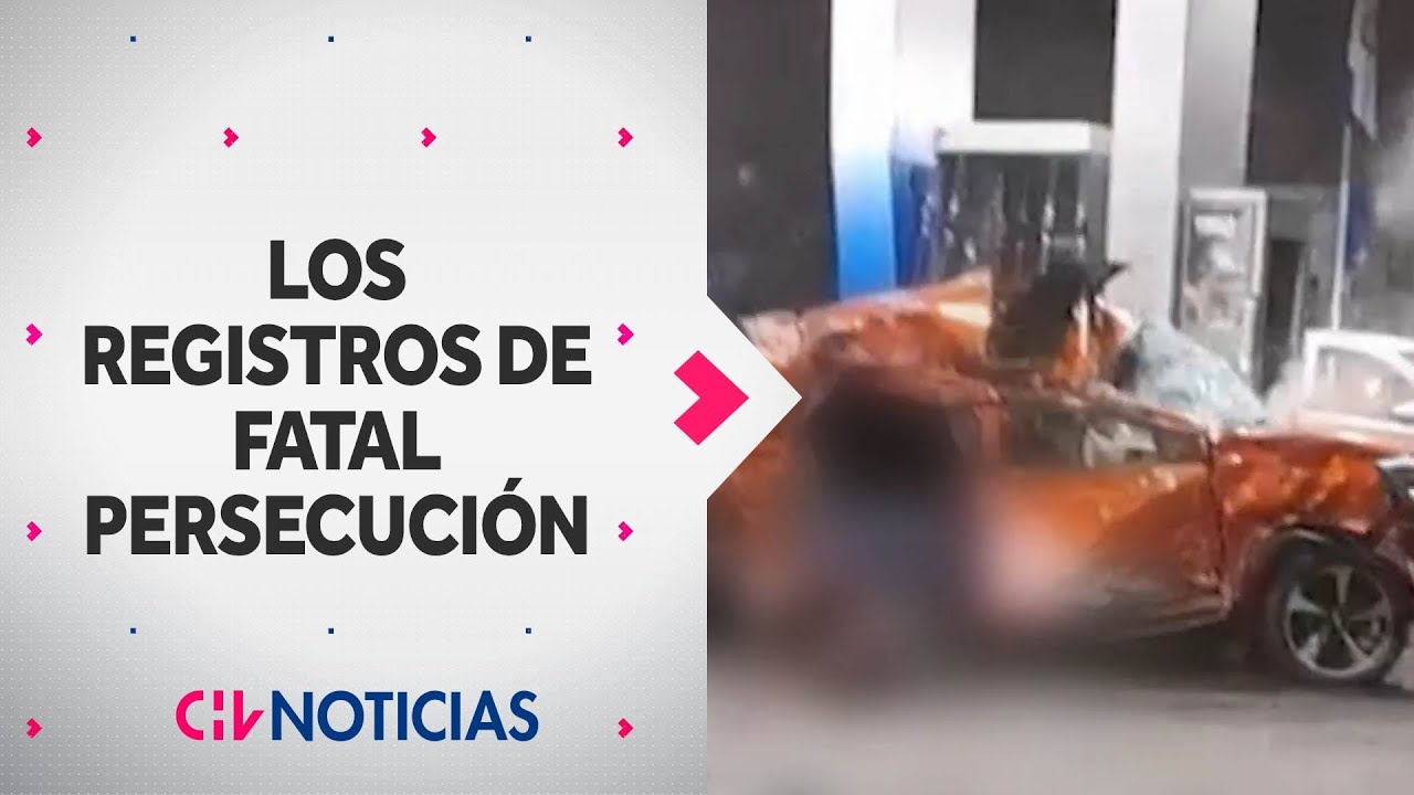 Así fue la FATAL PERSECUCIÓN en Providencia que terminó con dos delincuentes muertos - CHV Noticias