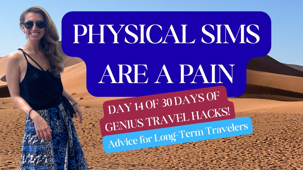 Best Phone Plan for International Travel? Try E-Sims! #travelhacks #traveltips #longtermtravel #esim