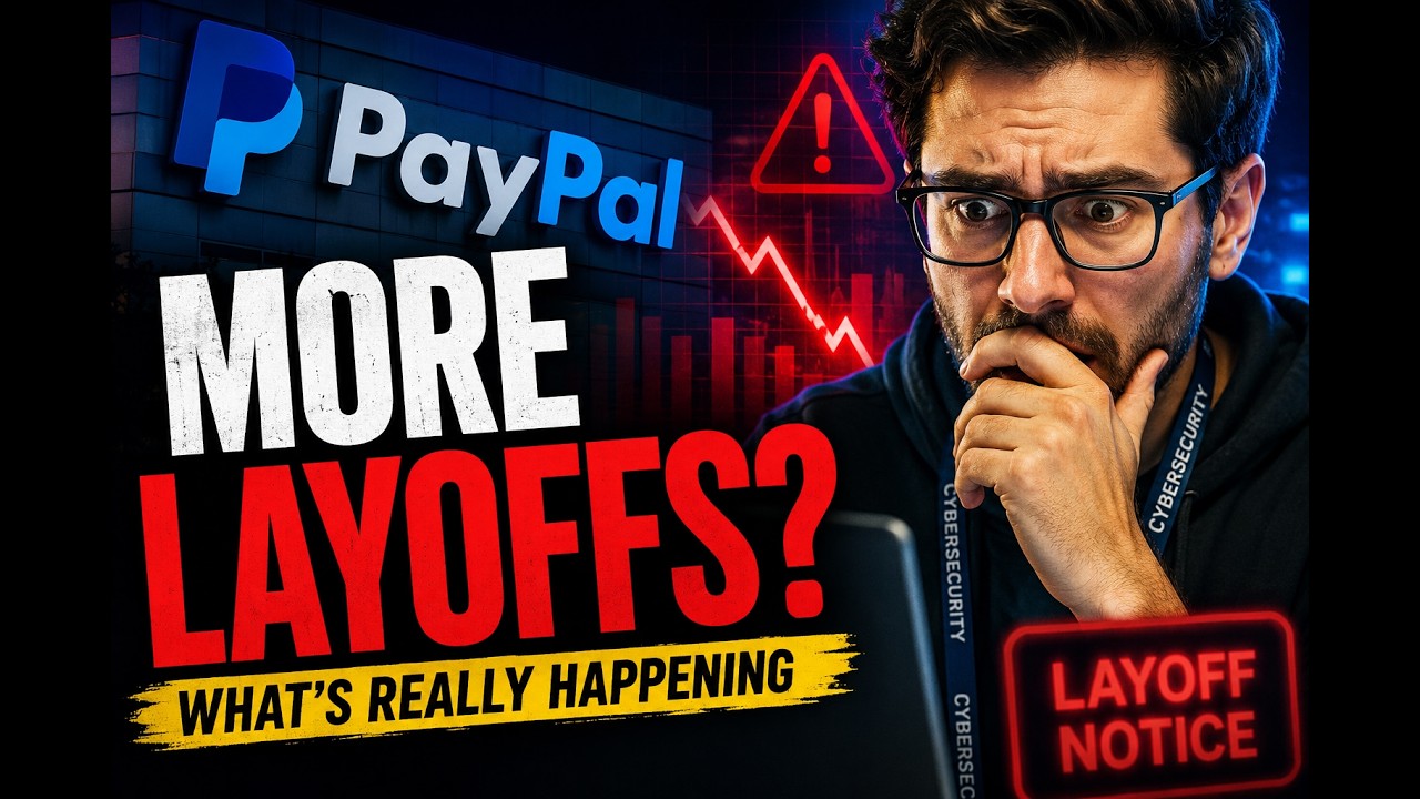 PayPal Cuts 20% Workforce | Tech Industry Restructuring Accelerates