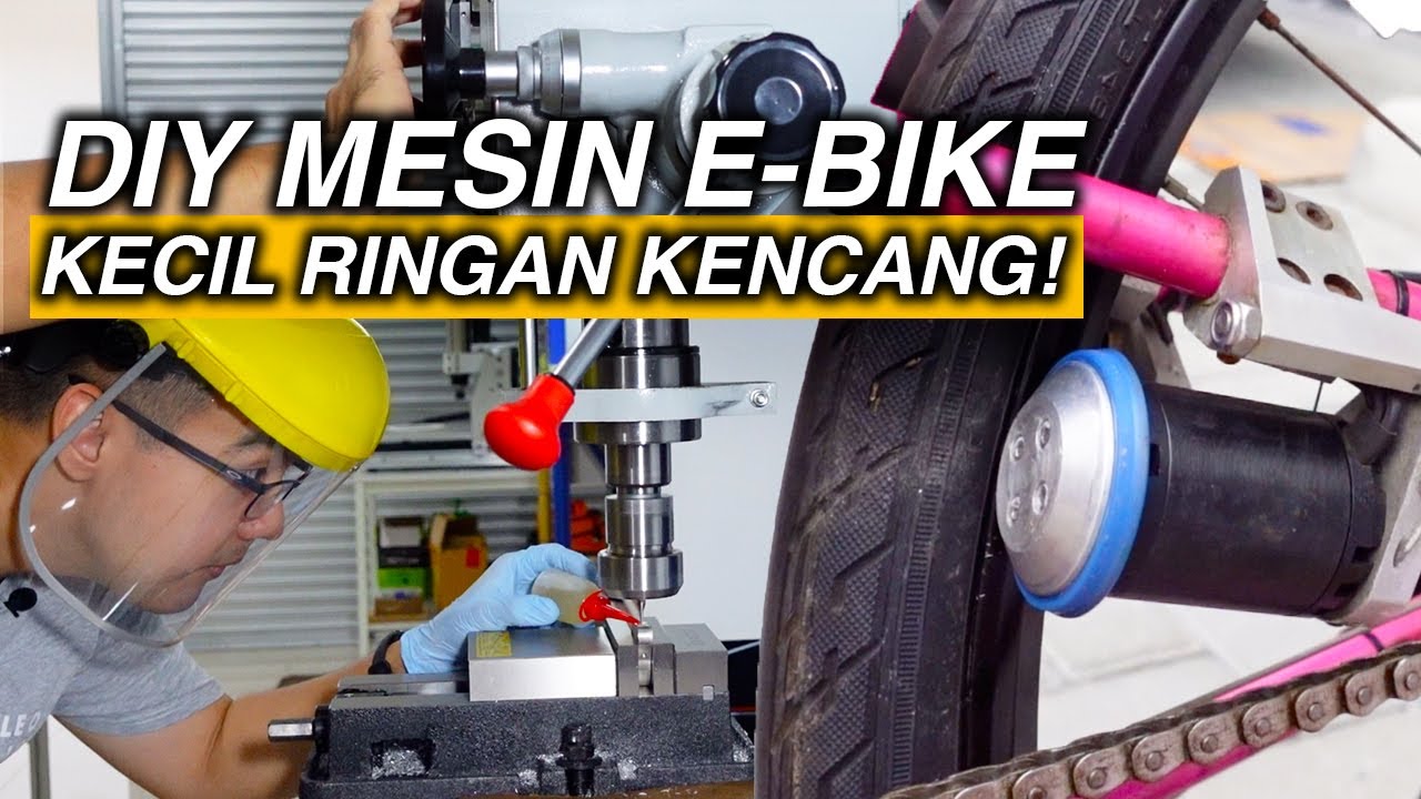 BIKIN SENDIRI SEPEDA LISTRIK KECIL, RINGAN, KENCANG!! TWINDRIVE BY BIKEnBATT