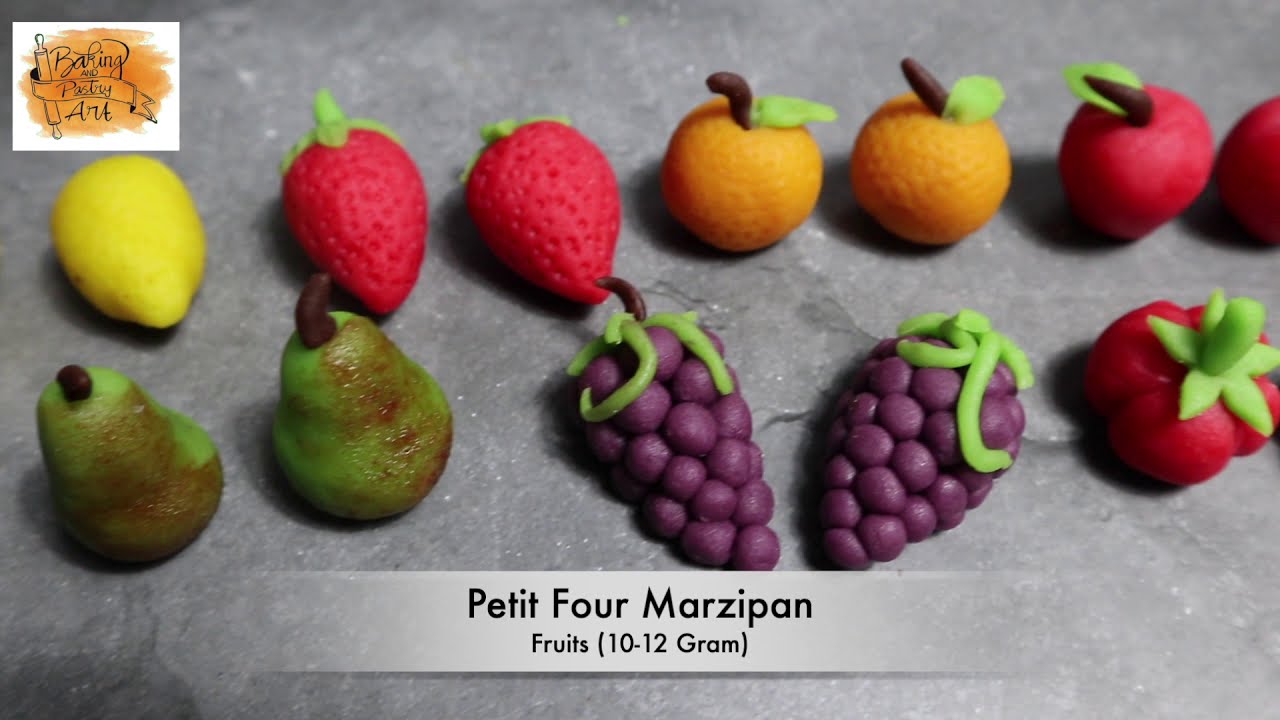 Petit Four Marzipan 