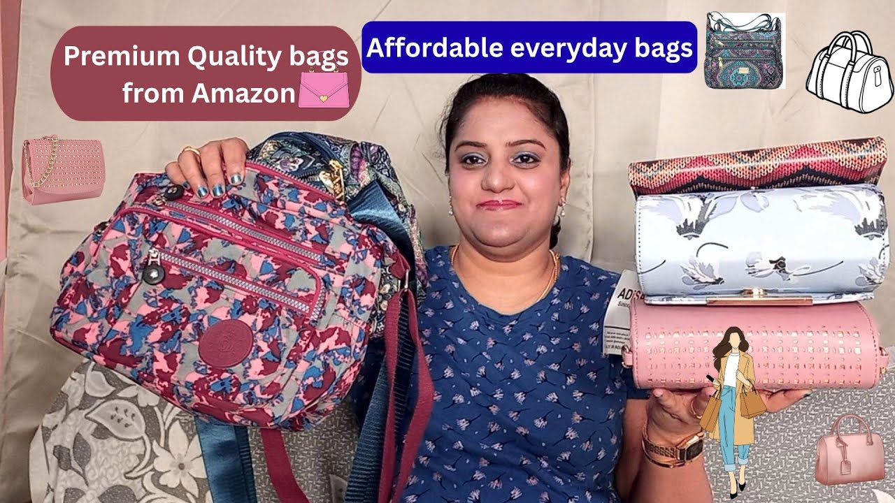 Amazon Bag Haul | Everyday Affordable Bags You’ll Love |Amazon Bags for Everyday Use | Haul & Review