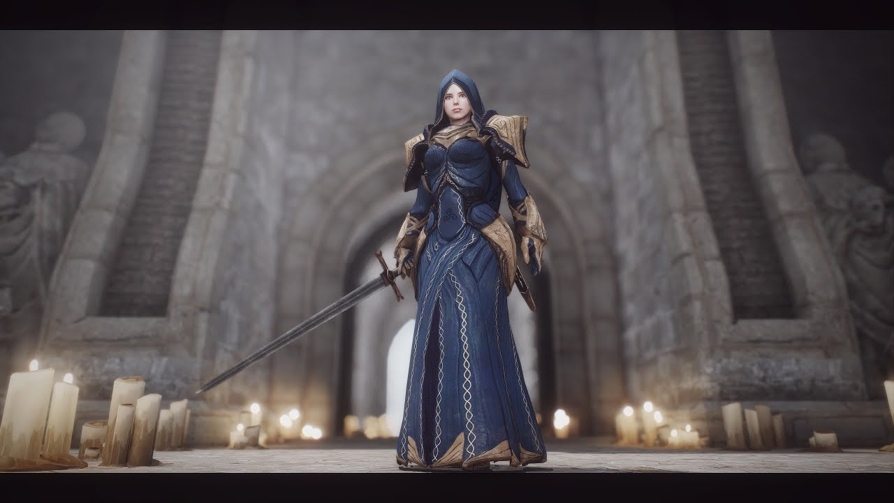 [SkyrimSE MOD] HDT-SMP Tribunal Robes Patch