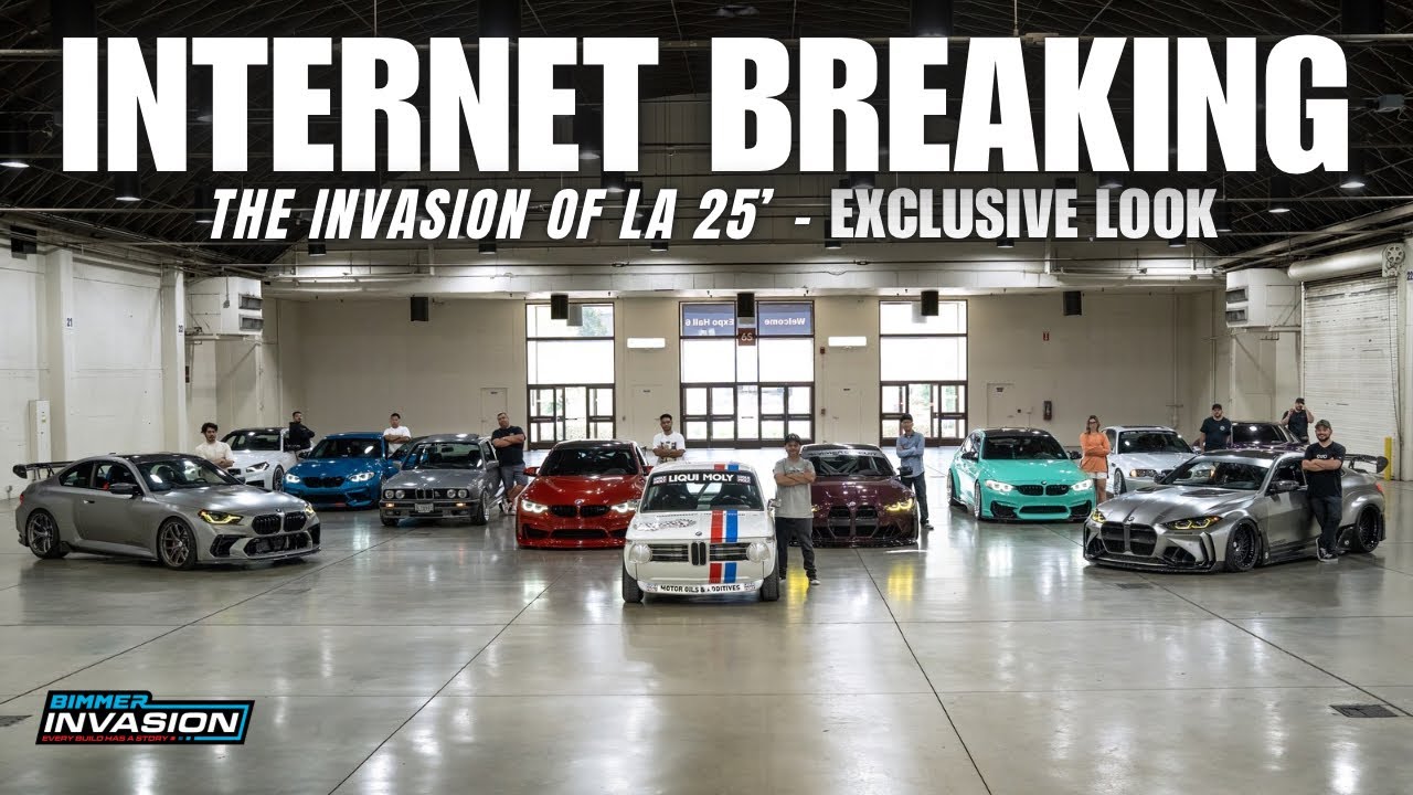 EXCLUSIVE LOOK AT the Most INSANE BMW Event of the Year | The INVASION of LA 25’