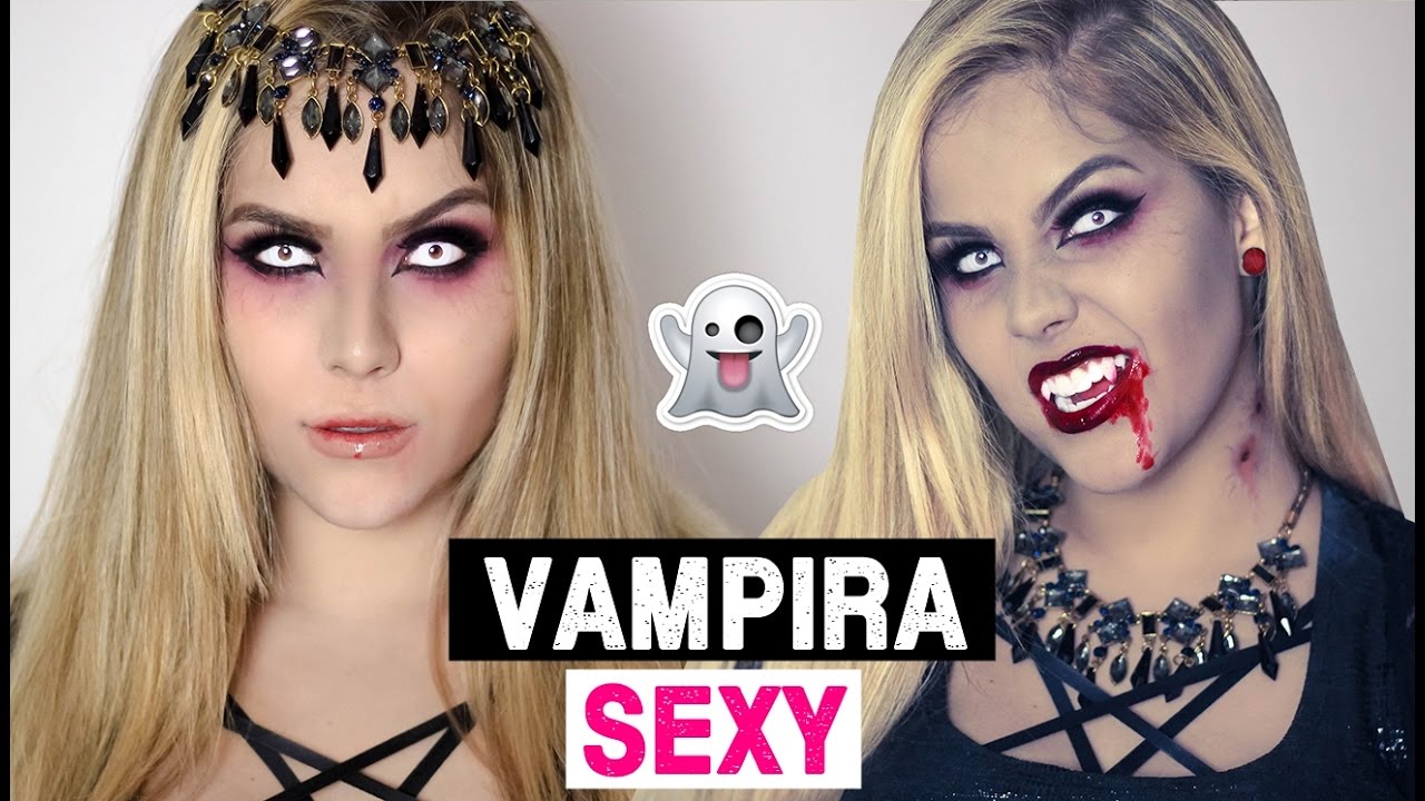 Sexy Vampire Makeup Tutorial HALLOWEEN - Gabriela Capone