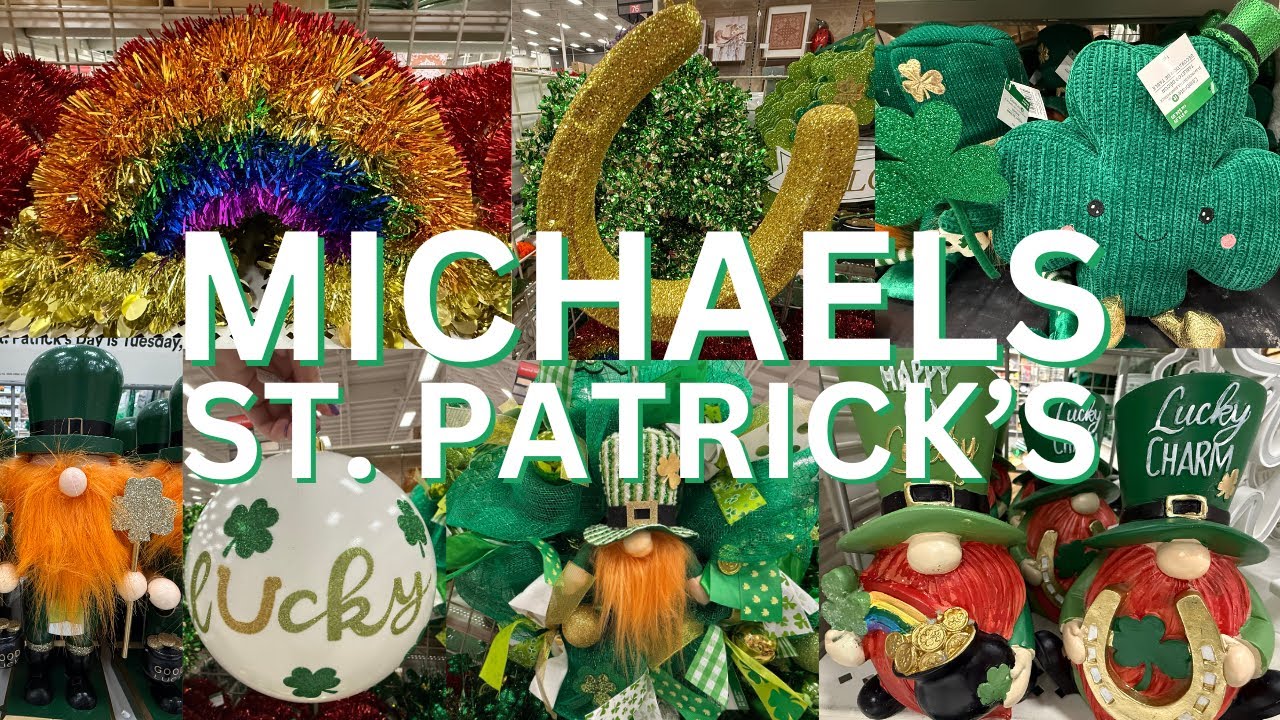 Michaels St. Patrick's Decor Will Have You Feeling Lucky! | 2026