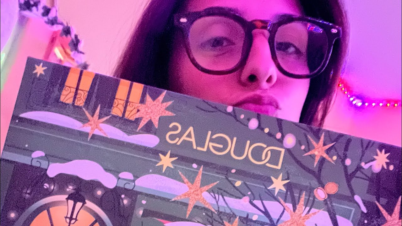 Asmr prodotti calendario dell’avvento Douglas🎄#asmr #unboxing #haul 