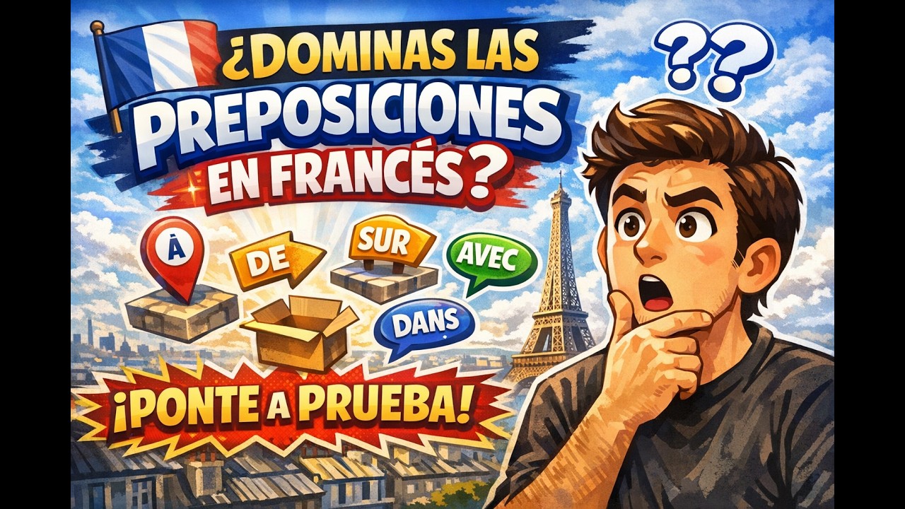 🇫🇷 ¿Dominas las Preposiciones en Francés? ¡Ponte a Prueba!