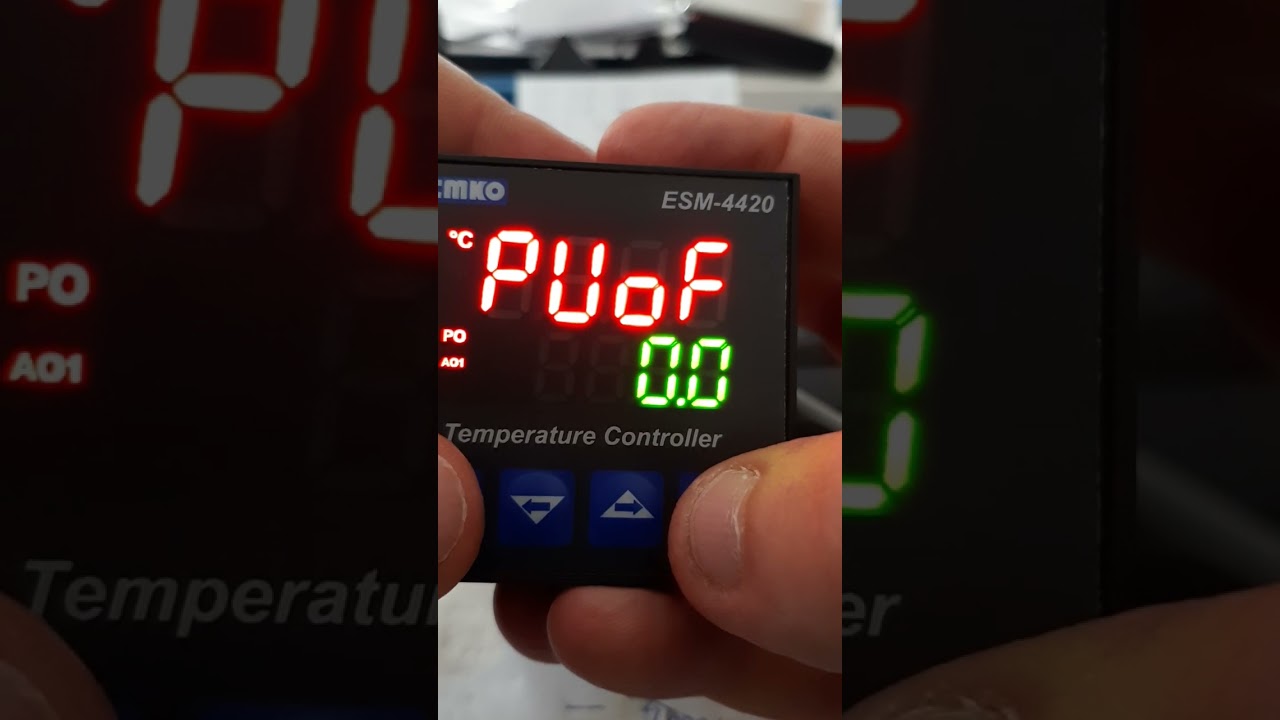 Emko Esm 4420 pid kontrolör tüm parametreler