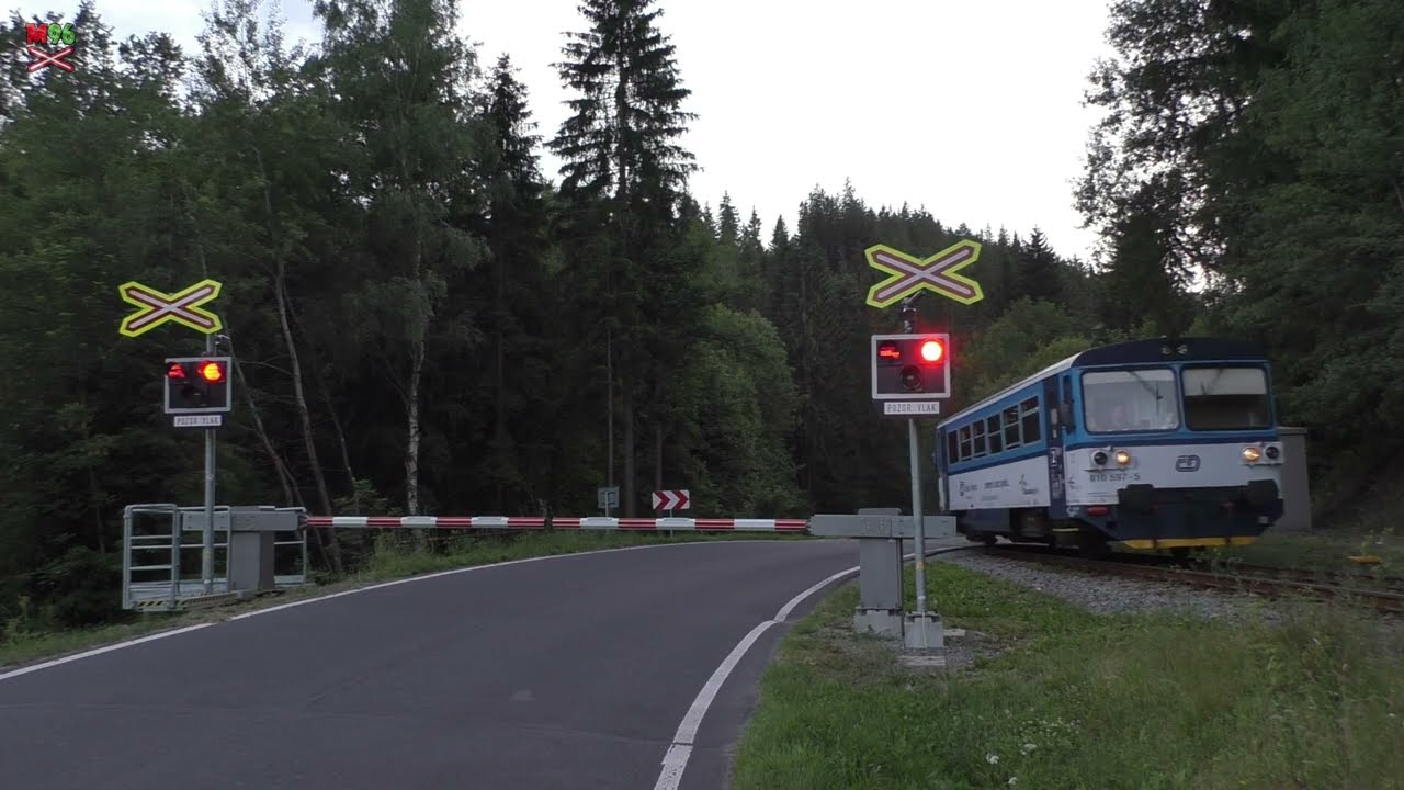 Železniční přejezd Vysoké Žibřidovice [P4192] - 5.7.2025 / Czech railroad crossing