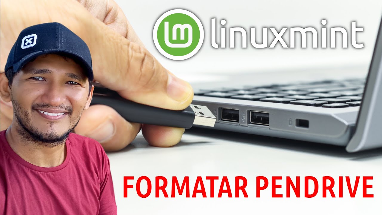 Como FORMATAR Pendrive ou HD Externo no Linux Mint