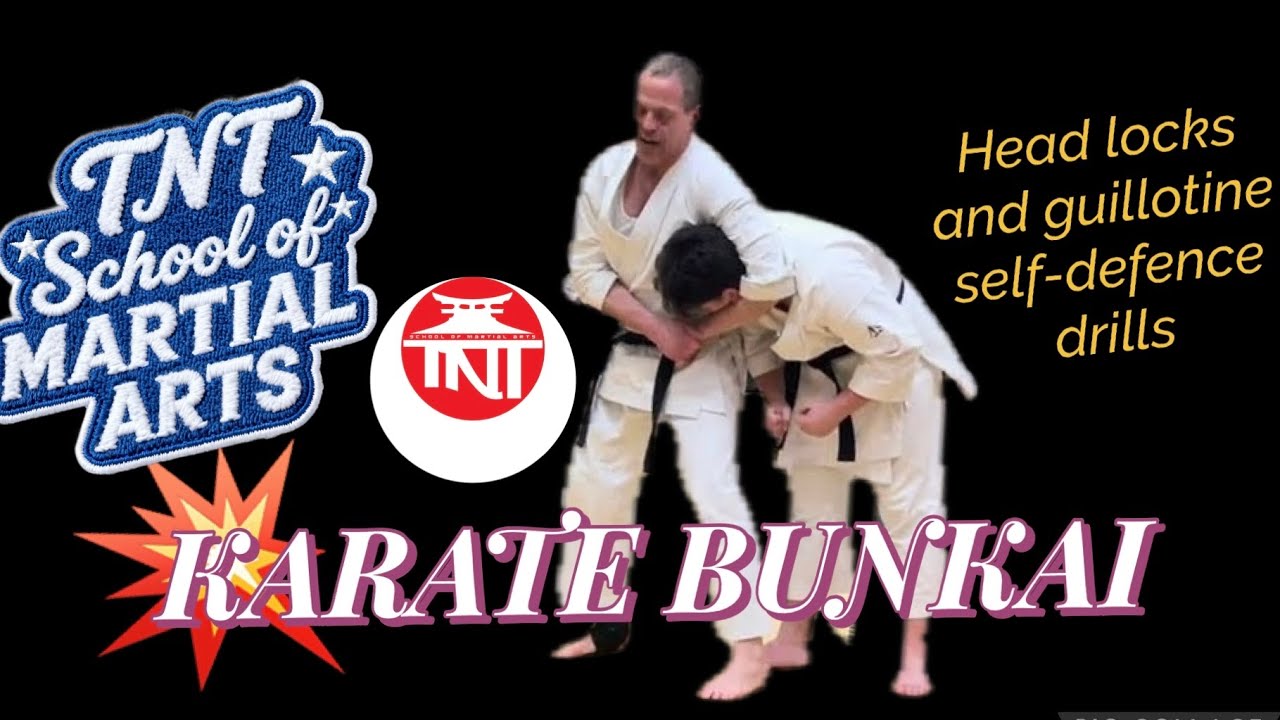 Alliston TNT Martial Arts Self Defence Drills, Karate Bunkai: Kata HEIAN NIDAN 
