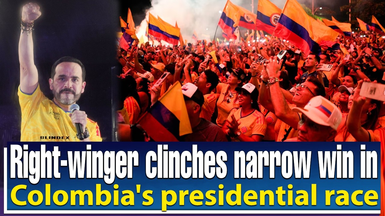 Right-winger clinches narrow win in Colombia's presidential race | Samaa English