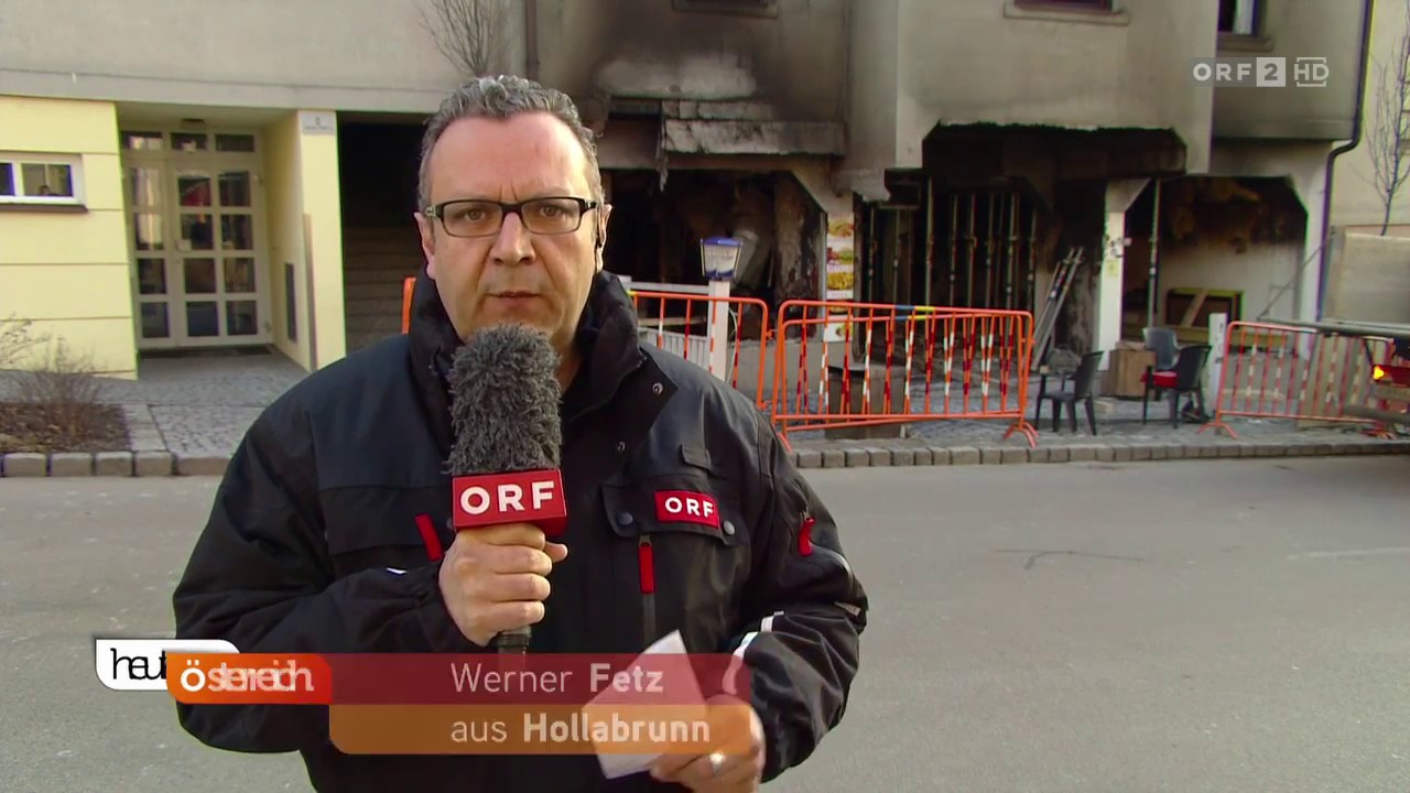 Freiwillige Feuerwehr der Stadt Hollabrunn - Explosion in Pizzeria (13.03.2017) Heute Österreich
