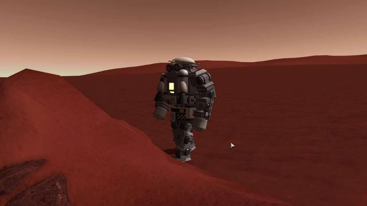 [Kerbal Space Program] Bipedal Rover