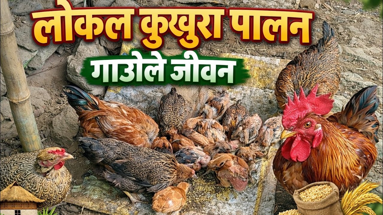 लोकल कुखुरा पालन गाउँले जिवन from kol bong Darjeeling West Bengal India 🇮🇳🇮🇳