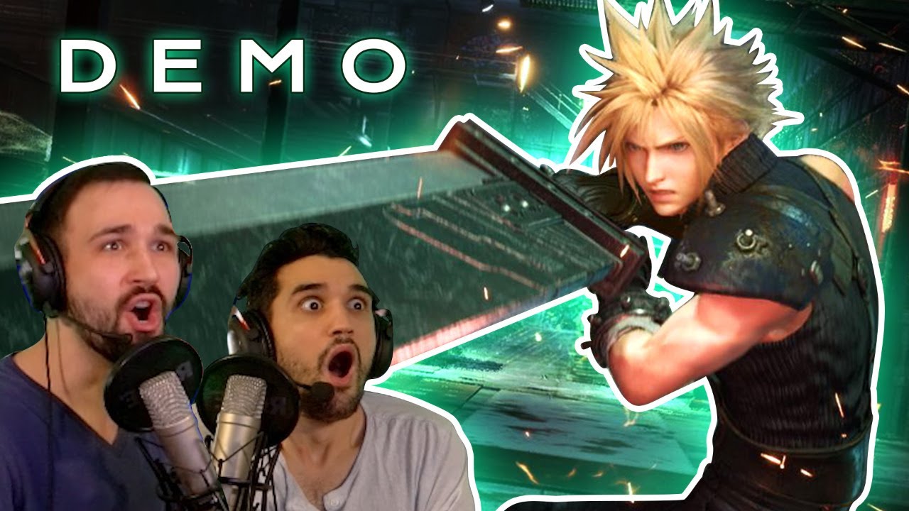 【 FINAL FANTASY VII - REMAKE 】 DEMO | Blind Reaction Gameplay Walkthrough FF7R