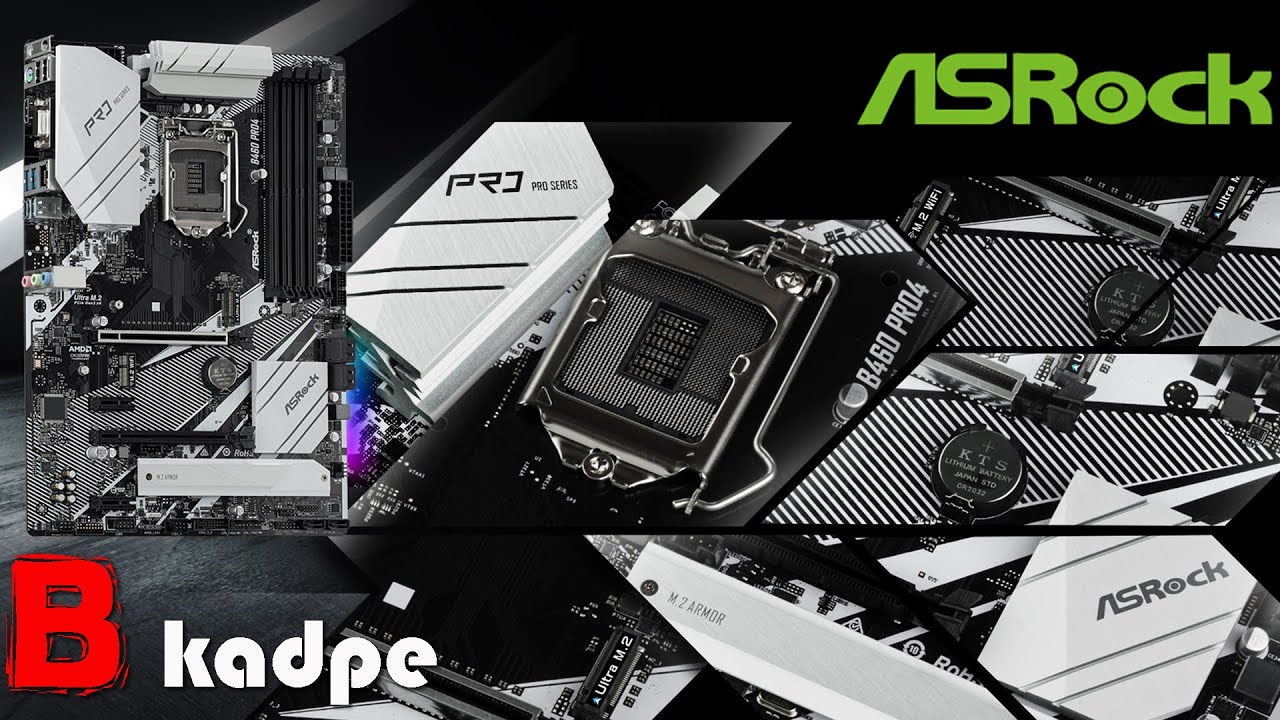 Распаковка ASRock B460 Pro4 - бюджетная мать для lga1200