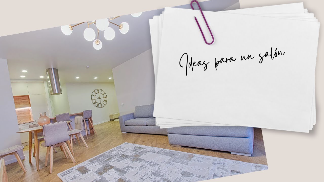 IDEAS DE DECORACIÓN: Tips para decorar tu salón. Te doy 2 ejemplos (paredes con color frío y cálido)