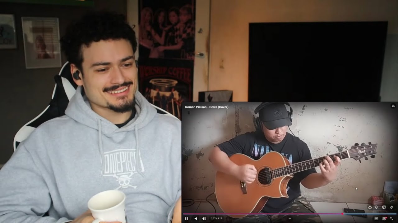 ALIP BATA - Roman Picisan - Dewa (Cover) РЕАКЦИЯ