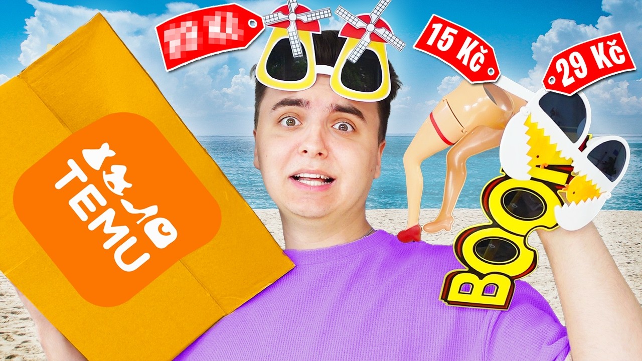 Koupil jsem Nejdivnější Sluneční Brýle z TEMU!