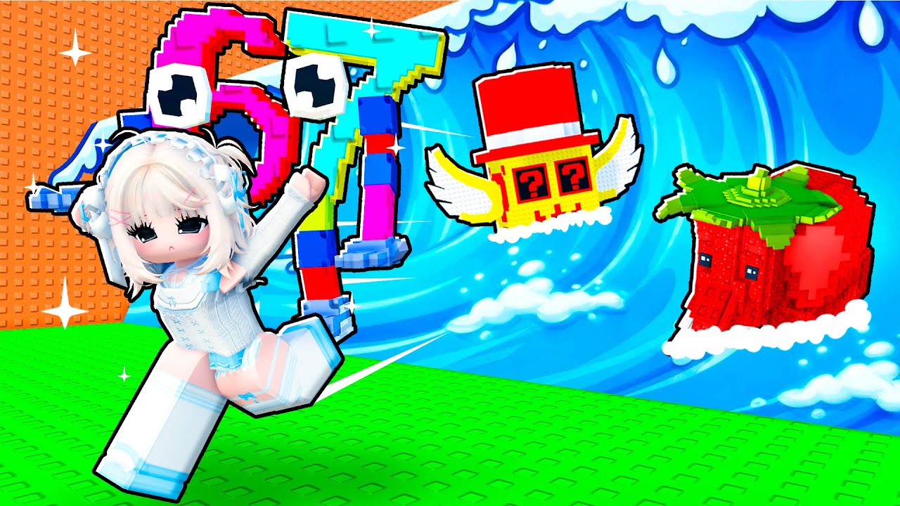 I Escaped a GIANT Tsunami for BRAINROTS in ROBLOX