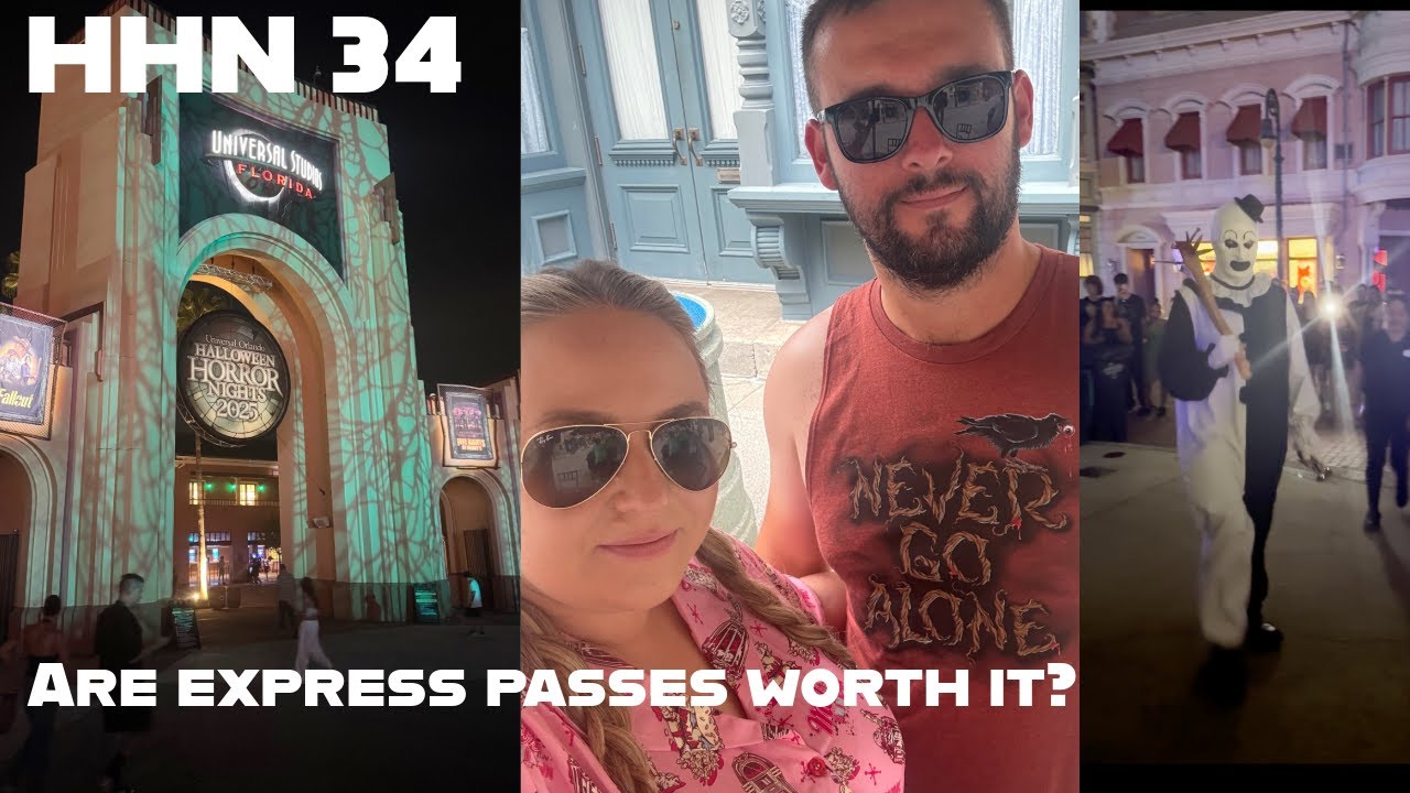 HALLOWEEN HORROR NIGHTS | HHN34 | ARE EXPRESS PASSES WORTH IT? | UNIVERSAL ORLANDO | SEPTEMBER 2025.