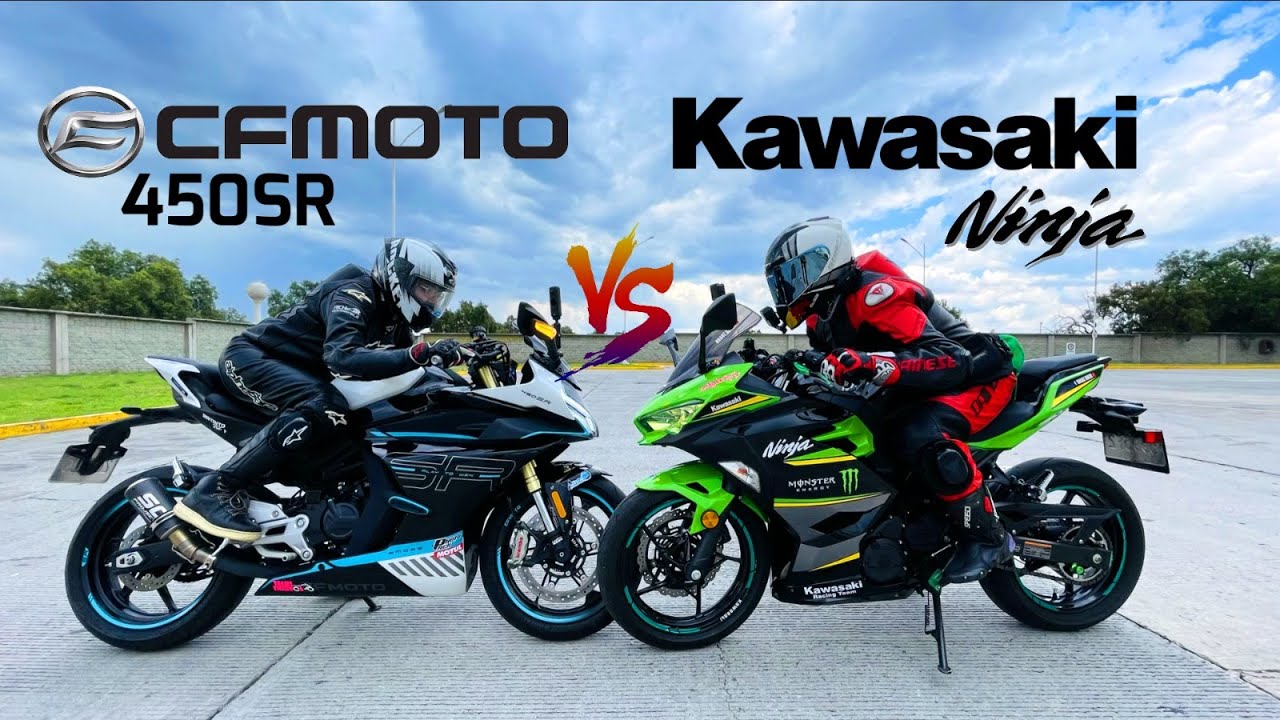 🔥Cfmoto450*VS*Ninja400⚡Cual es mas rapida❓