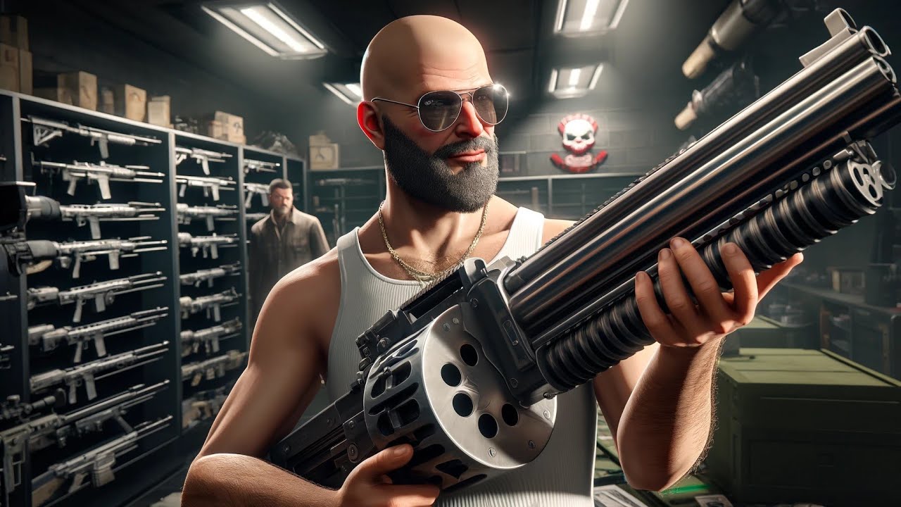Ho comprato la MINIGUN segreta su GTA Online E26