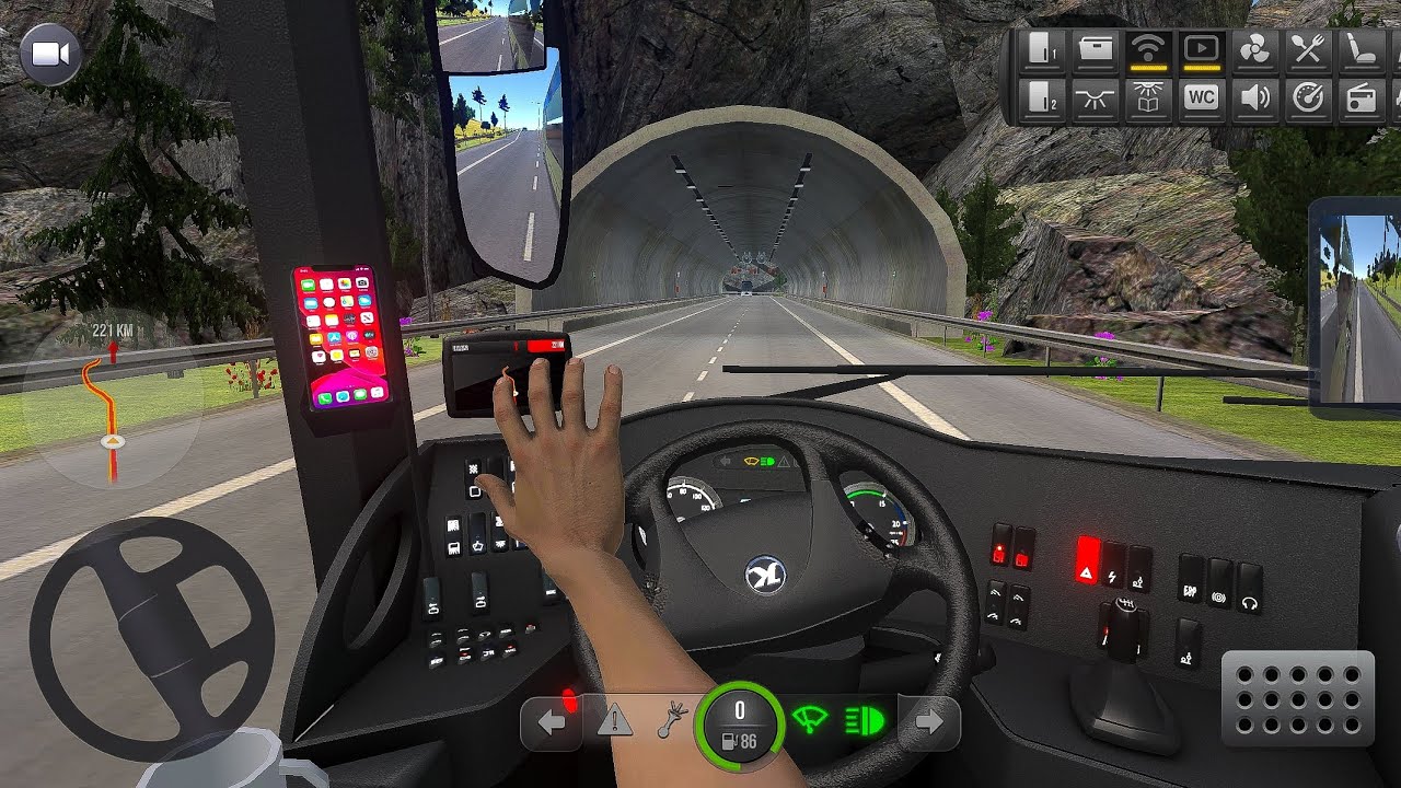 Bus Simulator : Ultimate | Zuuks Tunnel | SETRA Topclass S 431 DT | Mobile Gameplay 