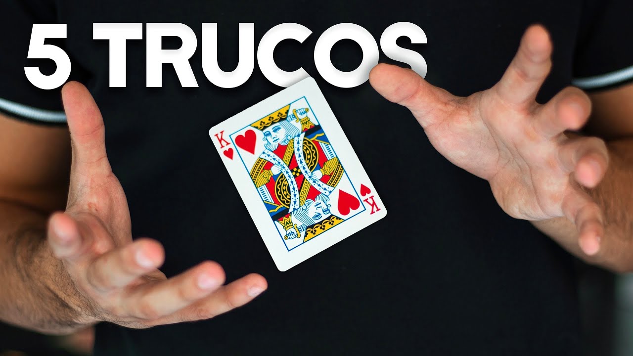 5 TRUCOS DE MAGIA CON CARTAS