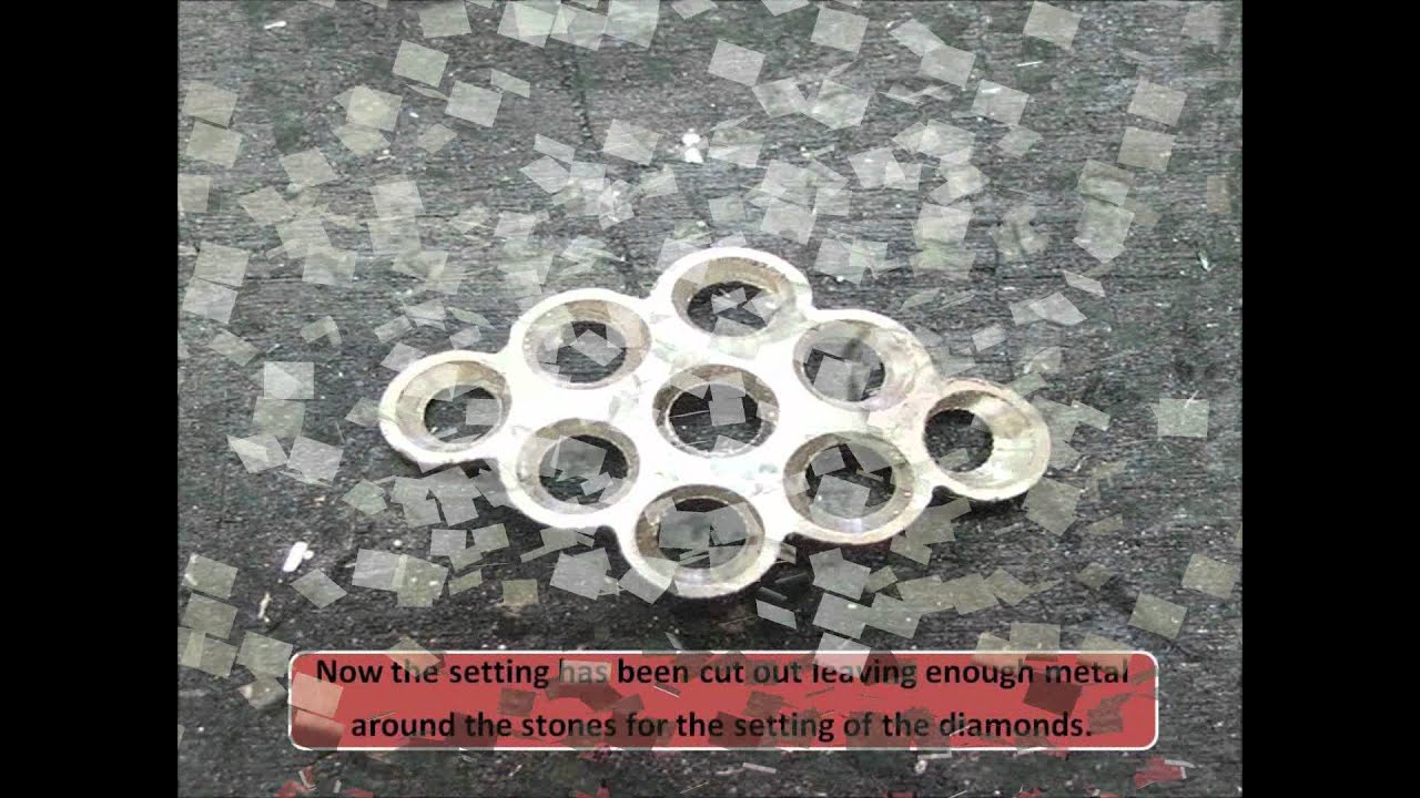 Making a diamond cluster