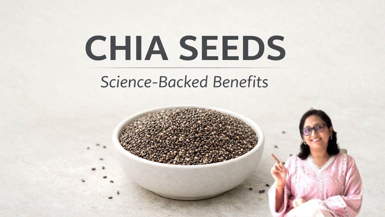 Chia Seeds: Science-Backed Benefits for Weight, Blood Sugar, Heart & Liver Health!